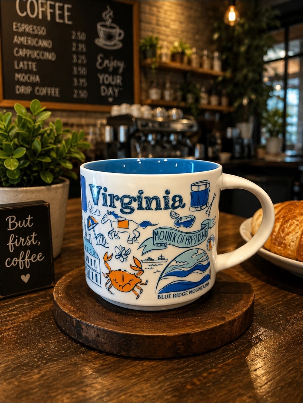 Starbucks Virginia Been There Series Mug Across the Globe Collection